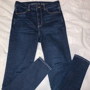 NWOT AE curvy super high rise jeggings